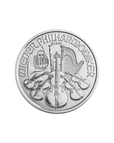 1oz Silver Philharmoniker Bullion Coin.
